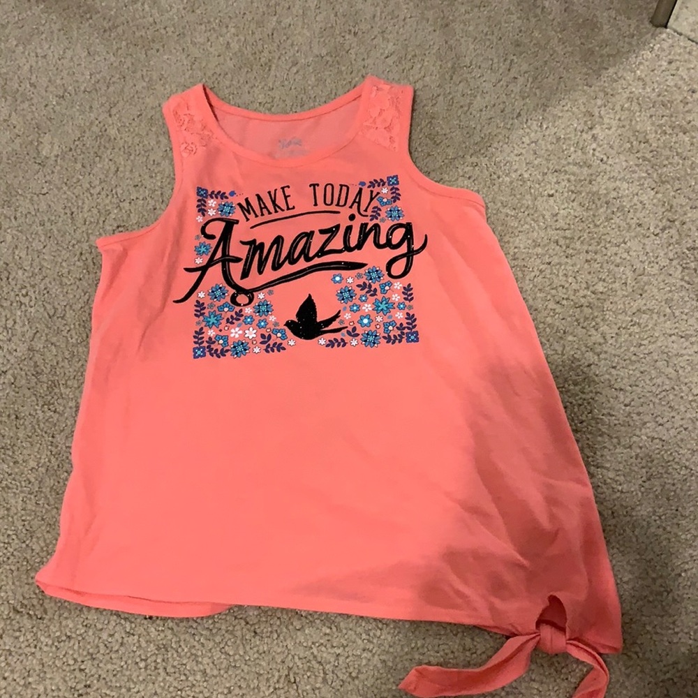 Justice tank top! Girls size 14